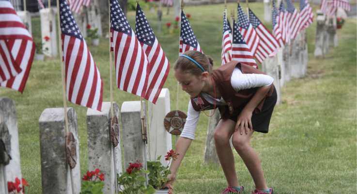 Belmont’s Memorial Day Ceremony, Parade on Monday, May 26, At Belmont Cemetery